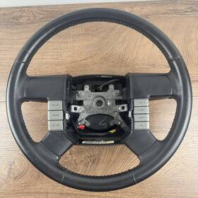 5l343f563df3ja6 Ford 6l34-3f563 04-08 F150 King Ranch Leather Steering Wheel 7 Button Oem