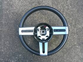 6r3z3600baa Ford 2005-2009 Mustang Black Leather Steering Wheel Oem