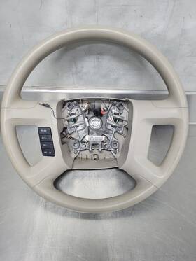 7cnv349e5so Ford 2008 Mazda Tribute Escape Steering Wheel With Cruise Control Vinyl Beige Oem