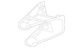 8h6z-3d758-ab Ford Genuine Trim Bezel