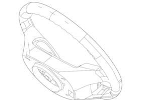 9e5z-3600-dd Ford Genuine Steering Wheel