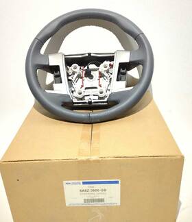 Aa8z-3600-mb Ford New Oem Genuine Leather Steering Wheel 2009-2012 Flex Light Stone Grey