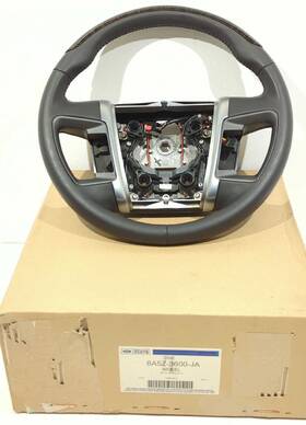 8a5z-3600-fa Ford B1964 New Oem Genuine Leather Steering Wheel 2009-2012 Lincoln Mks Black Woody
