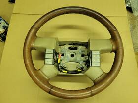 Bl34-3f563-ba31u5 Ford 2004-2008 F-150 Steering Wheel King Ranch Beige Audio Cruise Control F46