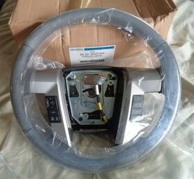 Bl3z-3600-ka Ford Nos 2011 2012 F-150 Truck Steering Wheel Leather New Oem