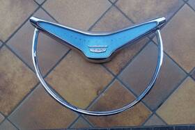 C0af-13a800 Ford 1960 Galaxie Horn Ring Power Steering Nice Rim