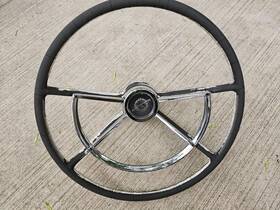 C1tf-13a800-a Ford Custom Cab Deluxe 4 Spoke Steering Wheel Horn Ring 1961-66 F-series F100