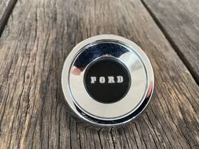C2oa-13a800-a Ford 1962 Fairlane Horn Button Steering Wheel Ring Oem 62