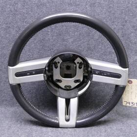 C5b80719u018383 Ford 2005-2009 Mustang Coupe Steering Wheel Tw Dk Charcoal Leather With Cruise 79318