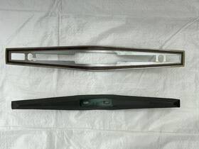 D1az-13a805-j Ford 1971 1972 2 Spoke Deluxe Horn Cover Bezel Woodgrain Trim Surround Mustang