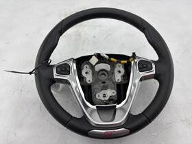 D2bz3600ka Ford 2014 - 2019 Fiesta St Hatchback Steering Wheel Black Leather Assembly Oem