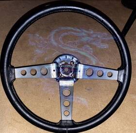 D7oz-3600-b Ford Oem 1977-78 Mustang Bronco Ranchero 3 Spoke Sport Steering Wheel D7oz-3600
