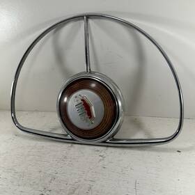Da-3625 Ford Vintage Antique Oem Da3526 1940s-50s Chrome Horn Ring Button Great Cond