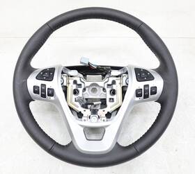 Db5z-3600-da Ford New Oem Steering Wheel Black Leather Explorer 2013-2015