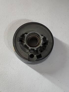 Dcp-cb688 Ford Nos 1960s Steering Column Collar Stamped