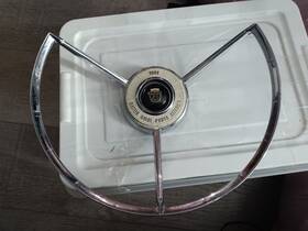 Dfd56 Ford 1958 Fairlane Steering Wheel Horn Ring