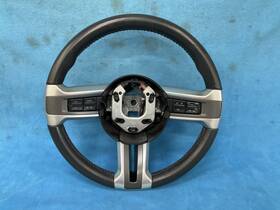 Dr33-3600-dd1e Ford 2010-2014 Mustang Gt Black Leather Steering Wheel Oem