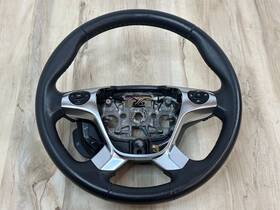 Dt113600eb Ford 2014-18 Transit Connect Oem Black Leather 4-spoke Steering Wheel