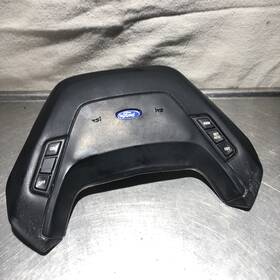 E7tz-13a805-a Ford 1987 1991 F-150 F-250 Xlt Bronco Steering Wheel Horn Button Pad With Cruise