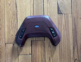 E87a-9d780-aa Ford 1986 1987 1988 Bronco Ii Ranger Steering Wheel Horn Pad With Cruise Red B-4