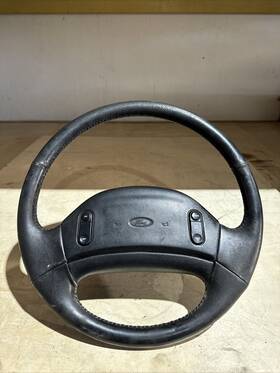 F5ta-3f563-jbjacp Ford 92-97 Obs F150 F250 F350 Bronco Steering Wheel W Cruise