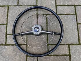 Faa-3627-a Ford 1952 Crestline Sunliner Victoria Steering Wagon Wheel With Horn Ring