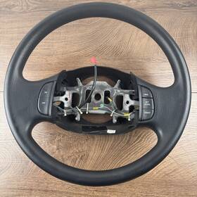 Fb1a-3600-faw Ford 1997-2003 F-150 Expedition Leather Steering Wheel Black Cruise Oem A1580047