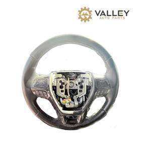 Fb5z-3600-ca Ford 16-19 Explorer Limited Steering Wheel Black Leather Heated With Paddle Shift