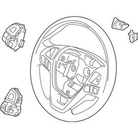 Fb5z-3600-ga Ford Genuine Steering Wheel