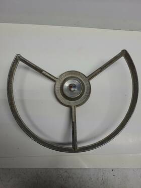 Fdr-3624-b Ford 25671 1956-1957 Fairlane Steering Wheel Horn Ring Button