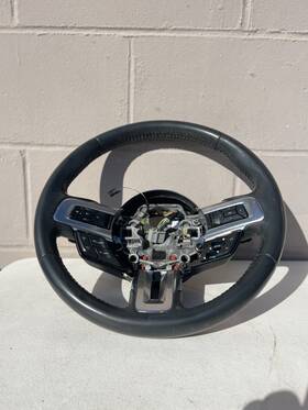 Fr33-3600-ad Ford 15-17 Mustang Steering Wheel Assembly With Control Paddles Oem