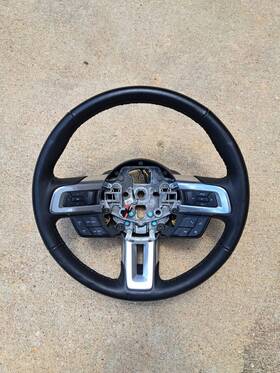 Fr333600ad3jax1219b003180 Ford 2015-2020 Mustang Gt 5.0 Steering Wheel With Controls Assembly Oem 15-20