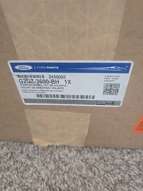 G2gz-3600-bh Ford Genuine Steering Wheel