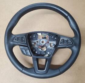 Gn15-3600-cc Ford 2018-2022 Ecosport Leather Steering Wheel With Switches Cruise Handsfree