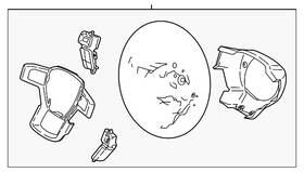 Hc3z-3600-ec Ford Genuine Steering Wheel