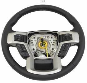 Lc3z-3600-cb Ford Hc3z-3600-la 2017-2022 F250 F350 King Ranch Genuine Steering Wheel