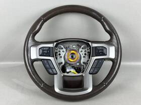 Jc3t-14a664-aa Ford Perfect 2017-2022 F-250 F-350 King Ranch Oem With Active Steering Wheel