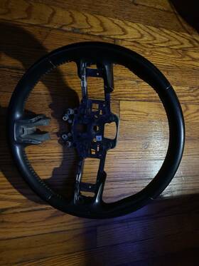 Jr33-c699090-hb3zhe Ford 18-22 Mustang 5.0 Gt Oem Black Leather Heated Steering Wheel Auto Paddles