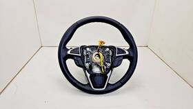 Kt433600ljb3zhe Ford 2019 - 2024 Edge Steering Wheel With Switch Button Leather Oem Black