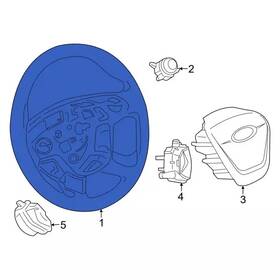 Lk4z-3600-ab Ford Genuine Steering Wheel