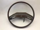 235.fd1s77 Ford Ltd Sedan Oem Steering Wheel Brown