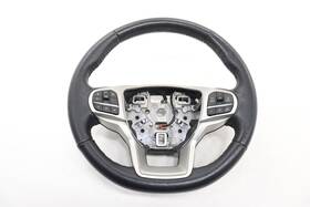 Mb5b3600fa Ford 2021 - 2024 Explorer Leather Steering Wheel With Switch Button Oem