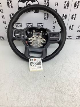 Ml3b-3600-jb319w Ford Ml3b-3600-jf319w 2021-2024 F150 Black Leather Steering Wheel - Oem