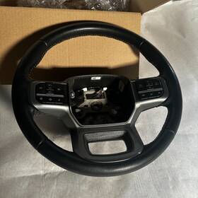Ml3z-3600-ja Ford 2021 2022 2023 F150 Black Leather Steering Wheel Genuine Oem