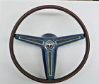 Ford Nos Mustang Rimblow Cougar Torino Blue Steering Wheel Applicable