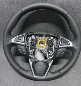 G2gz3600ba Ford - Oe 2016-2019 Edge Black Leather Adaptive Steering Wheel