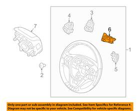 Bt4z-3f885-aa Ford Oem Steering Wheel-paddle Shifter Switch Button Left Bt4z3f885aa