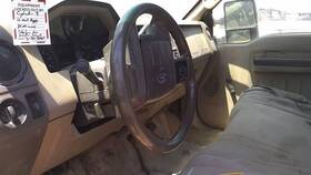 235.fd8n08 Ford Truck F350sd 2008 Steering Wheel 25735199