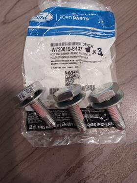 W720619-s437 Ford Genuine Steering Wheel Bolt Set Of 3