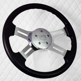 611ch-pu Forever Sharp 16 Inch Steering Wheel Big Rig Black Polyurethane International T05
